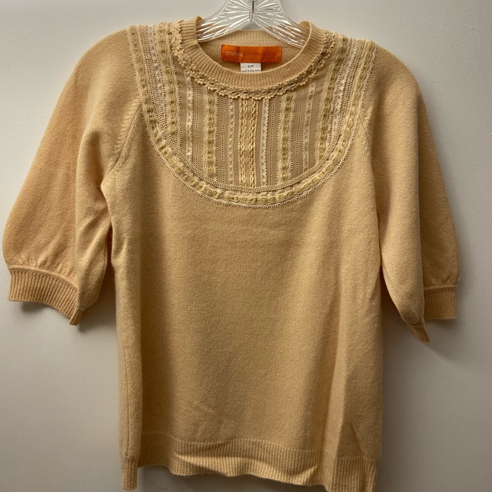 Cynthia Steffe 100% Cashmere Sweater *Like New*